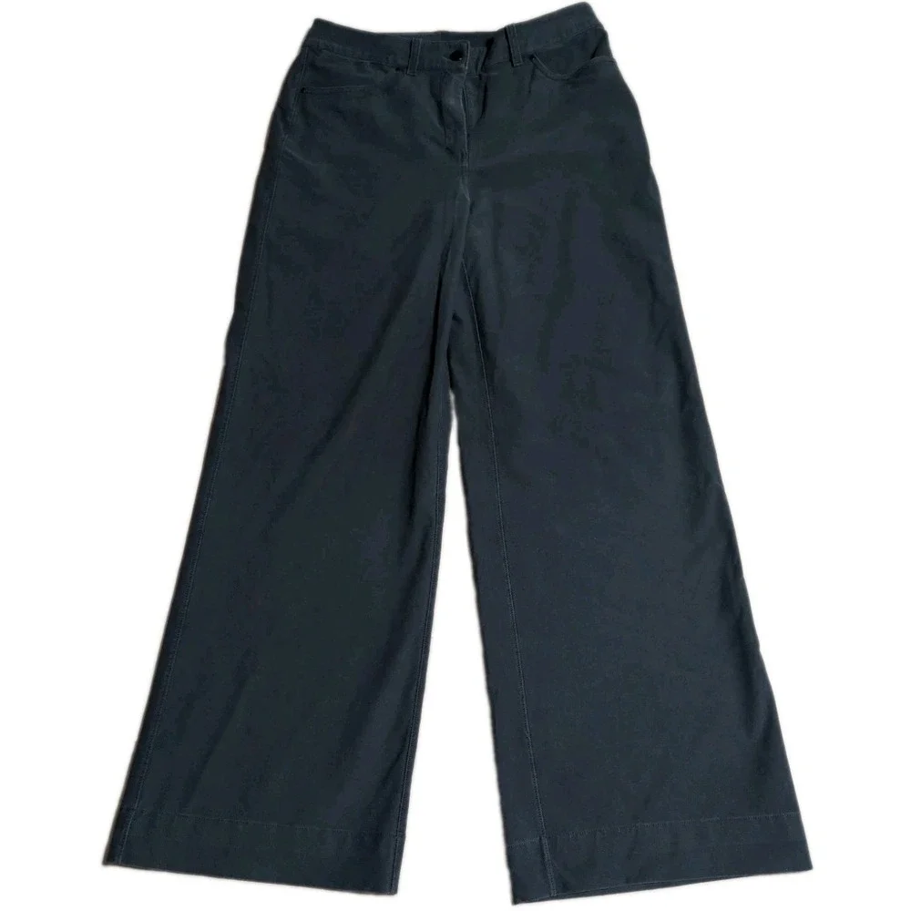 Lululemon City Sleek 5-Pocket High-Rise Wide-Leg Pants Navy Women's 30